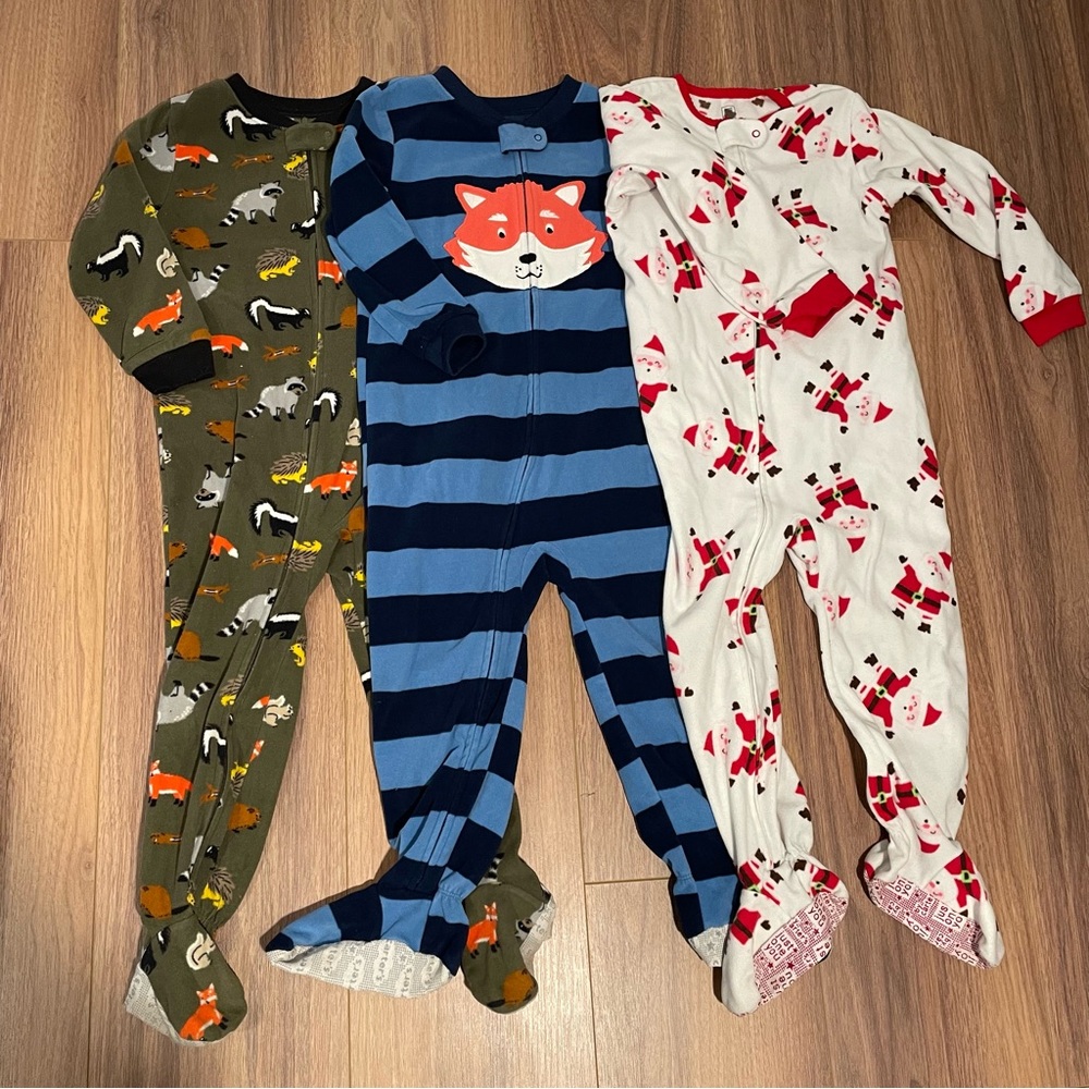 Carter’s Fleece Pajamas Bundle 4T